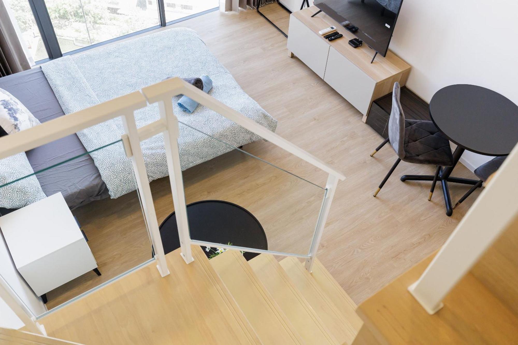Appartement Loft Pool Superior Near Jodd Night Market 500mbps Wi-fi Twin Ban Wang Sai