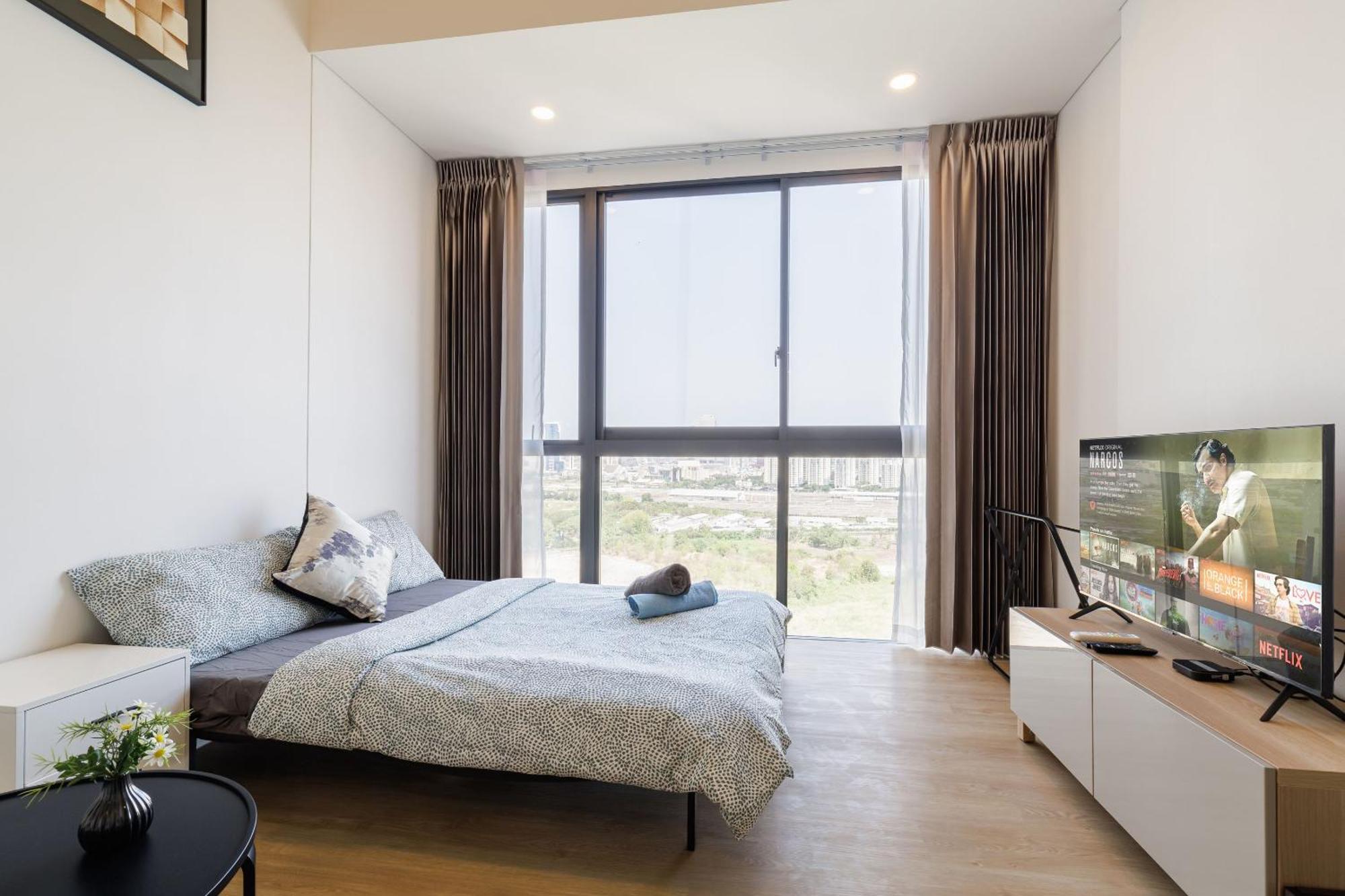 Appartement Loft Pool Superior Near Jodd Night Market 500mbps Wi-fi Twin *